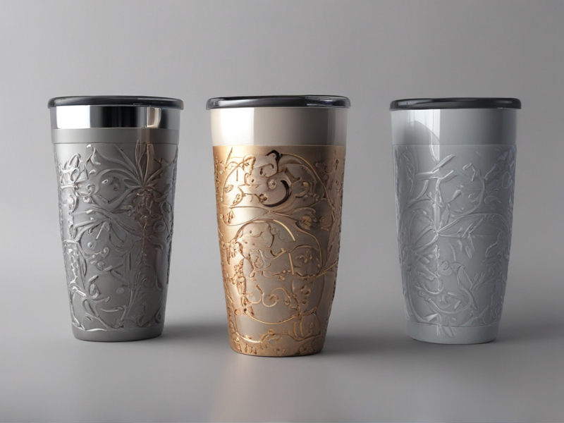 tumblers and cup