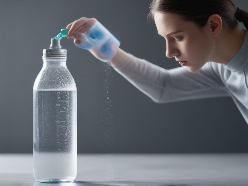 water bottle with mist