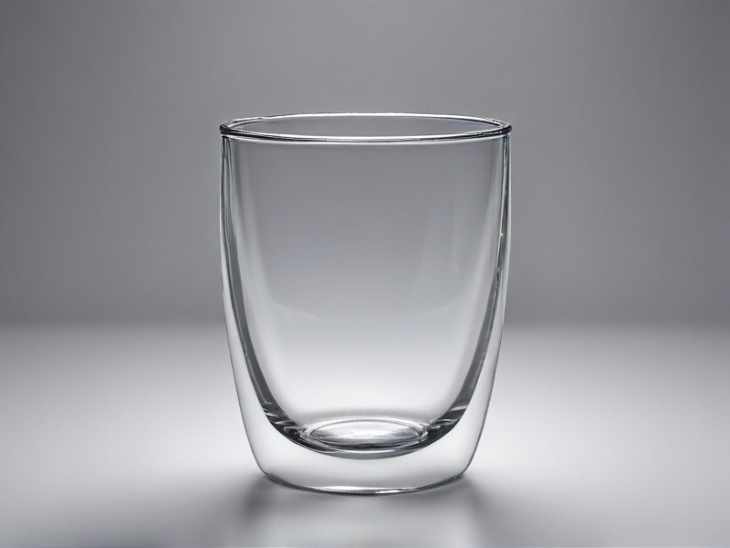 double insulated glass cup