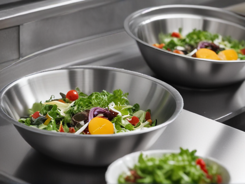 stainless steel salad bowls