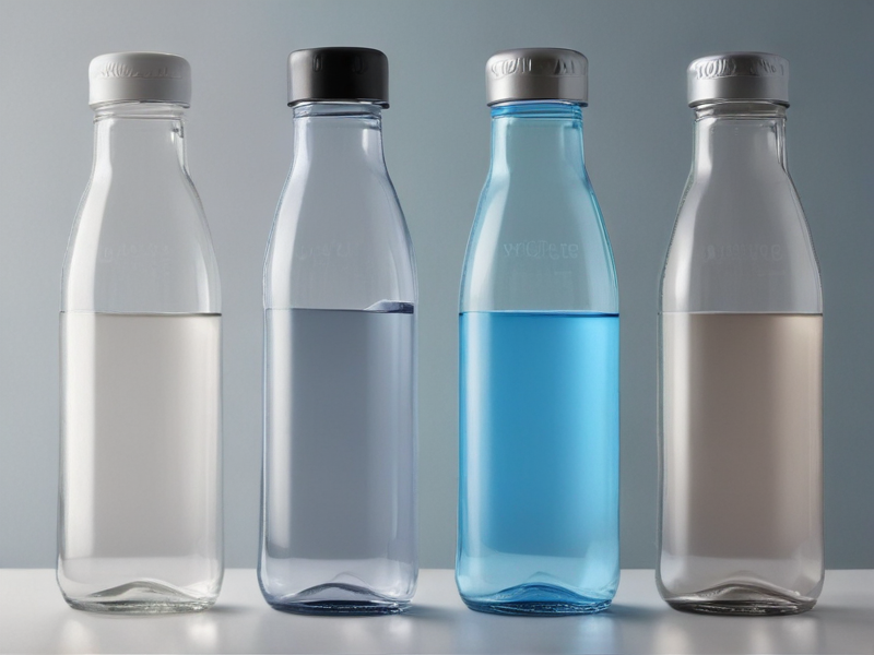 filtered water bottle glass