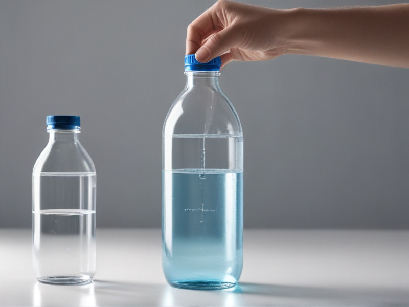 filtered water bottle glass