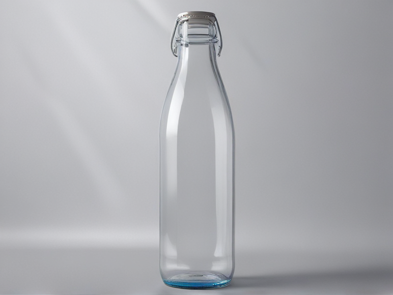 glass water bottle 1 litre