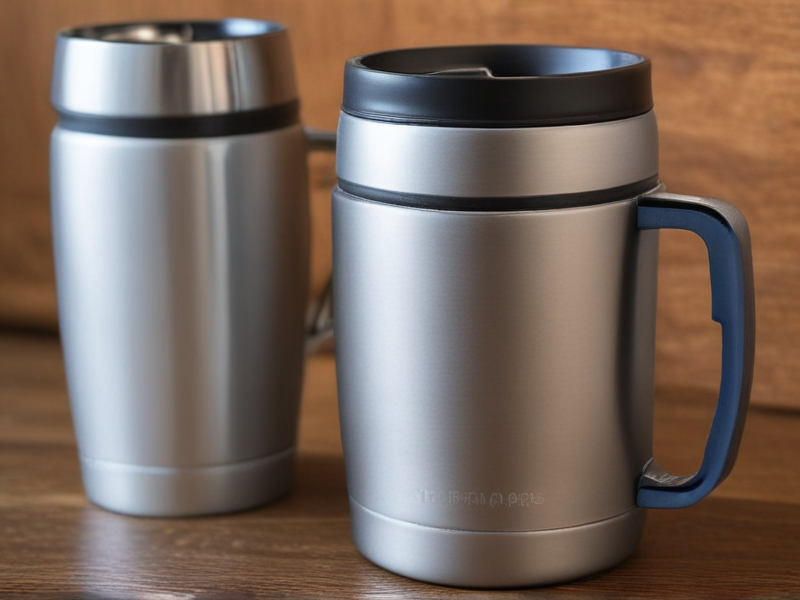 thermos cup with handle