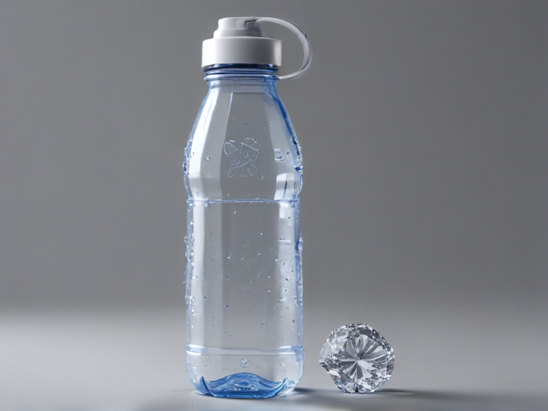 water bottle with diamonds