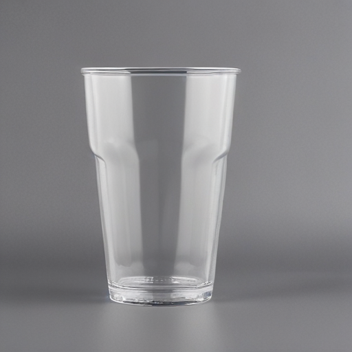 32 oz clear tumbler