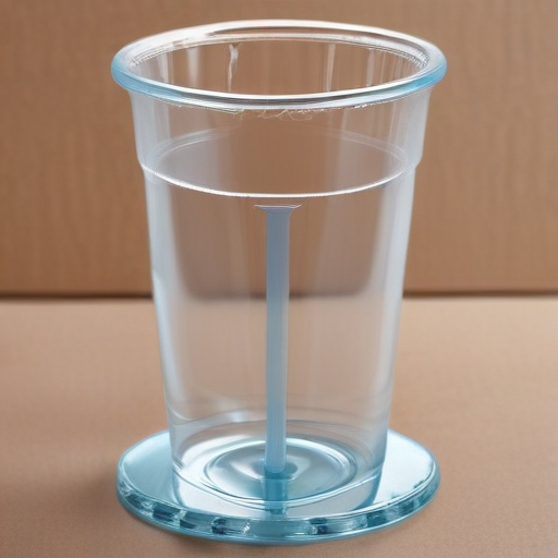 acrylic cup with straw and lid