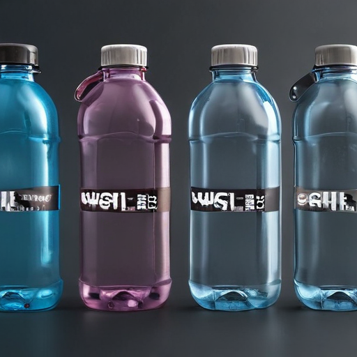 bulk customizable water bottles