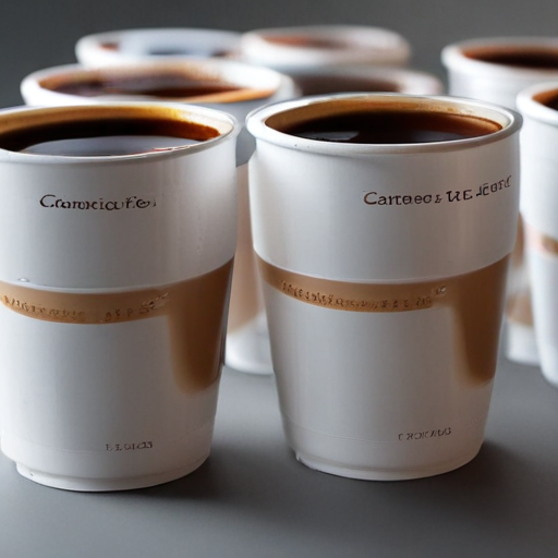 camera lens coffee cups