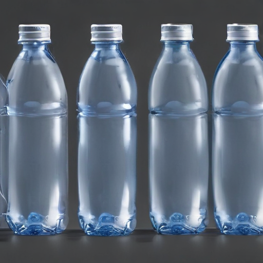 clear plastic water bottles in bulk