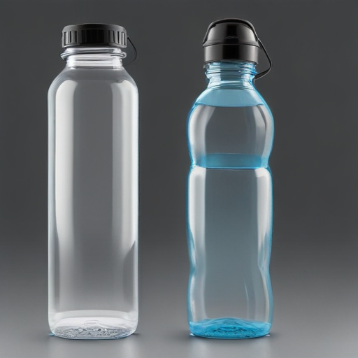 clear water bottles for schools