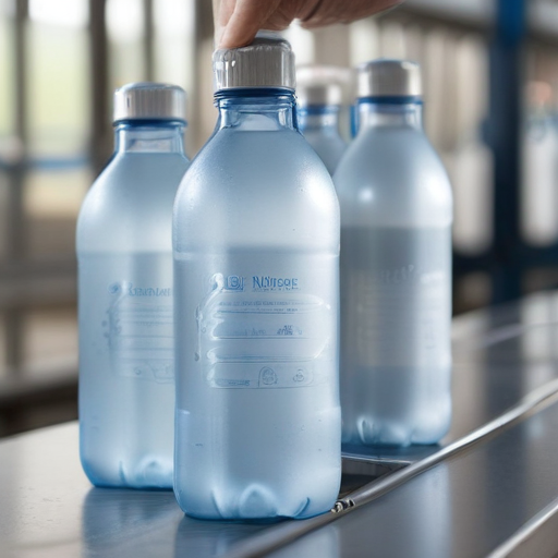 clear water bottles for schools