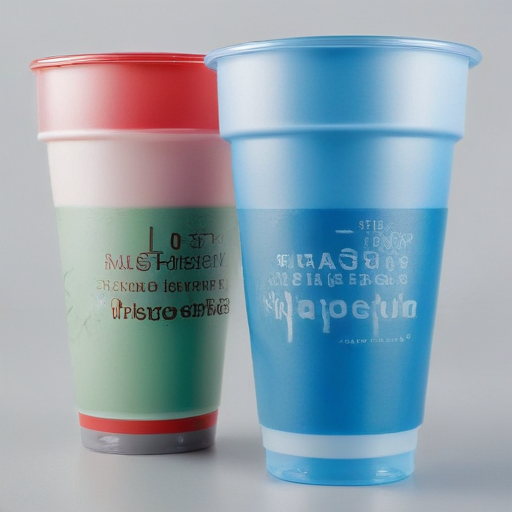 custom printed plastic cups wholesale