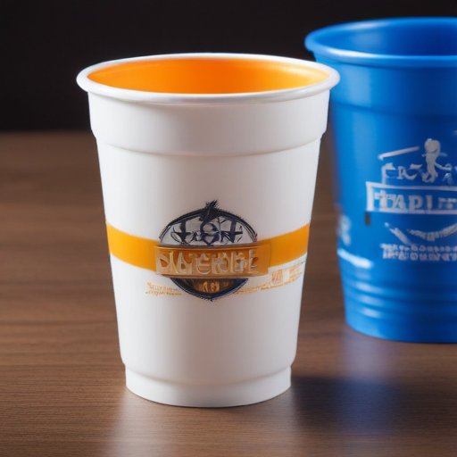 custom printed plastic cups wholesale