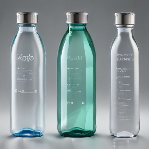 customizable glass water bottles