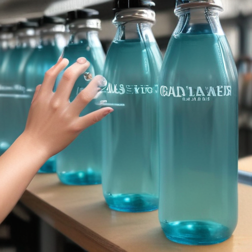 customizable glass water bottles