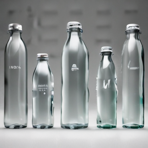 customizable glass water bottles