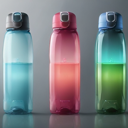 led water bottles