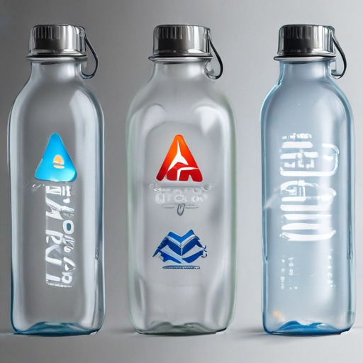 logos on water bottles