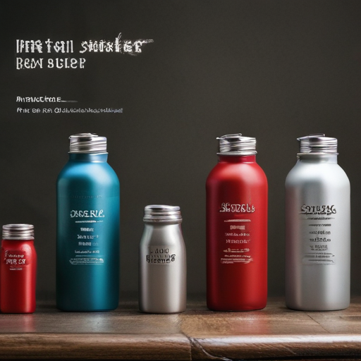 metal shaker bottles