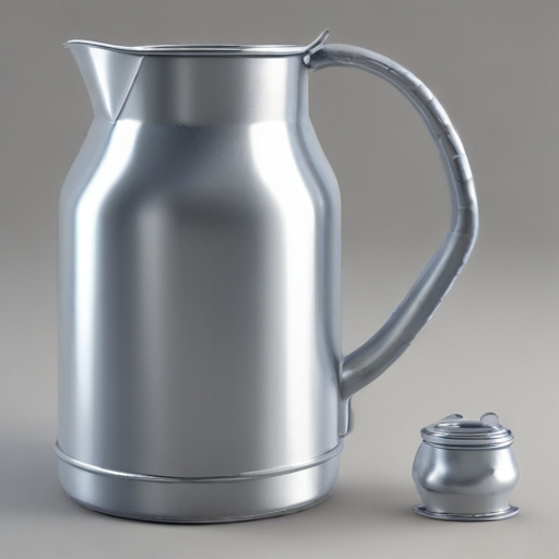 metal water jug with handle