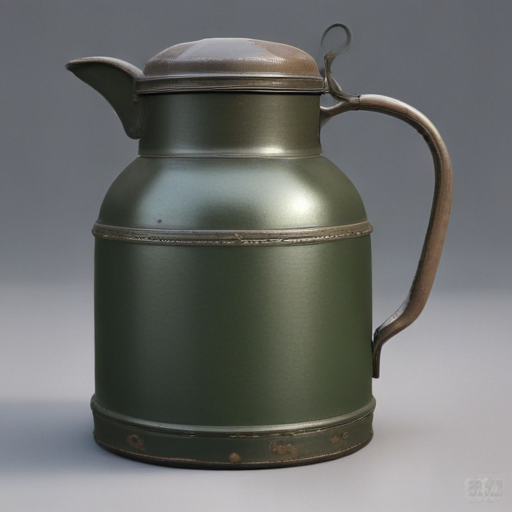 metal water jug with handle