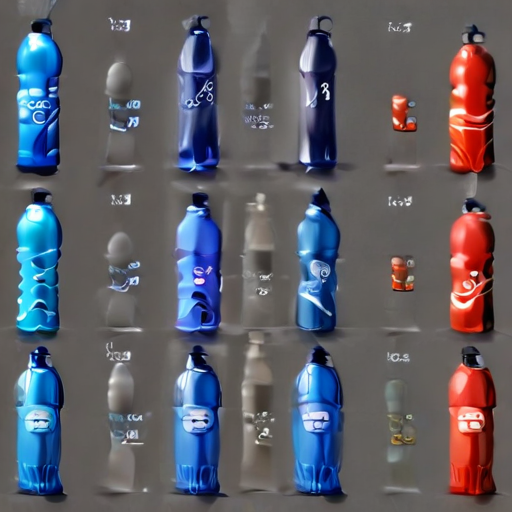 plastic sports bottles