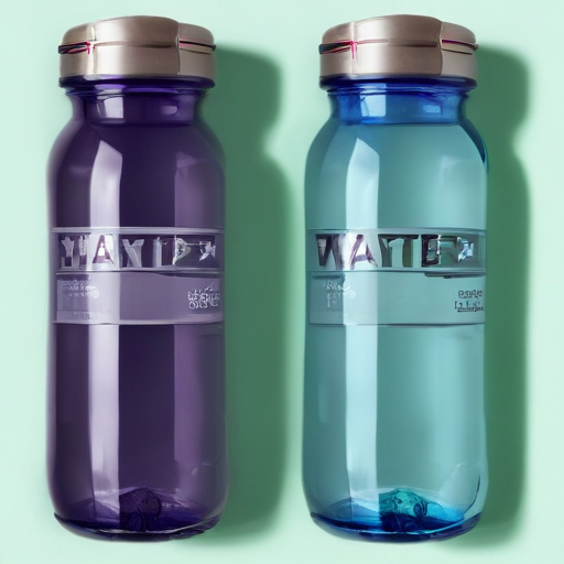 thin water bottles