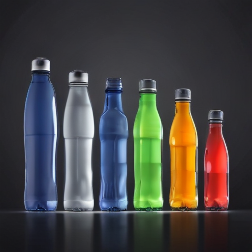 thin water bottles