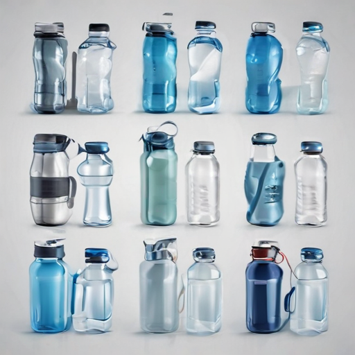 water bottle with secret compartment