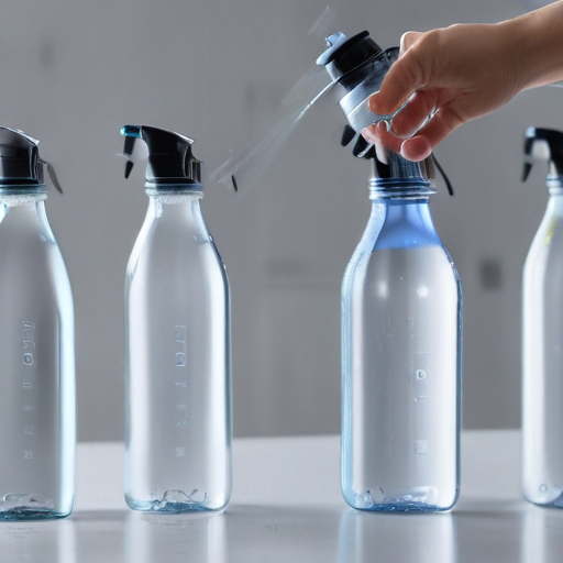 water bottles that spray mist